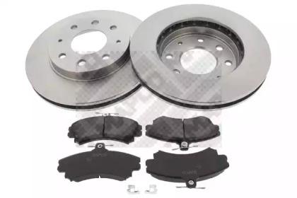 Mapco 47530 Brake set discs pads
