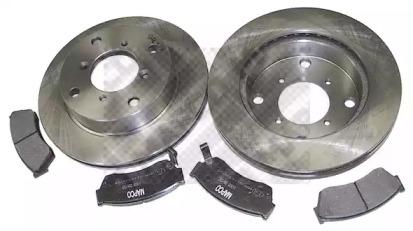 Mapco 47593 Brake set discs pads Mapco 47593 Brake set discs pads