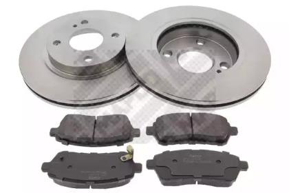 Mapco 47663 Brake set discs pads Mapco 47663 Brake set discs pads