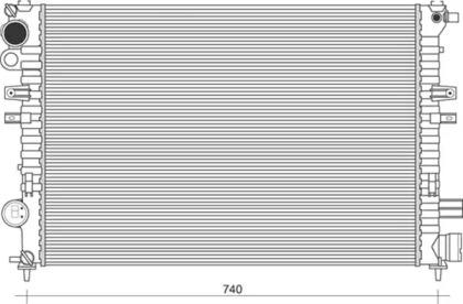 Magneti Marelli 350213866000 Радіатор