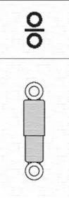 Magneti Marelli 353320070000 Shock absorber assy Magneti Marelli 353320070000 Shock absorber assy