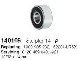 Cargo 140105 Комплект подшипника