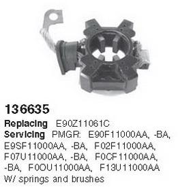 Cargo 136635 Holder assy carbon brushes Cargo 136635 Holder assy carbon brushes