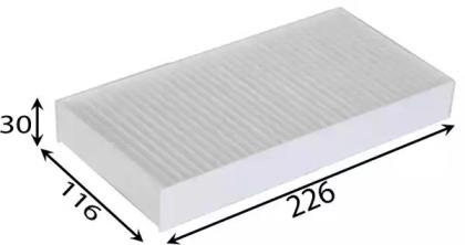 Js Asakashi AC0179 Фільтр салону