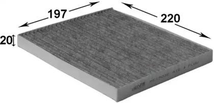 Js Asakashi AC1503C Фільтр салону