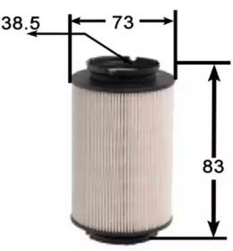 Js Asakashi FE0013 Фільтр паливний