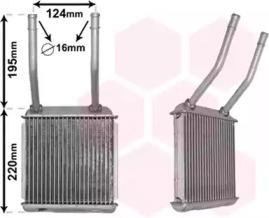 Van Wezel 37006132 Радіатор пічки