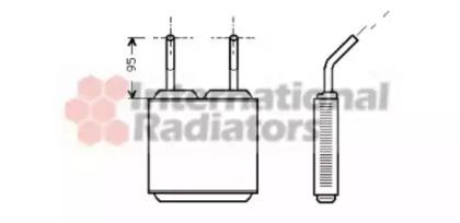 Van Wezel 37006160 Радіатор пічки Van Wezel 37006160 Радіатор пічки