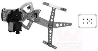 Van Wezel 3742262 Regulator assy door window