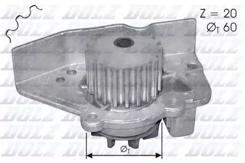 Dolz N405 Water pump