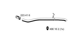 Ernst 331456 Exhaust pipe Ernst 331456 Exhaust pipe