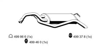 Ernst 332200 Schalldaempfer Ernst 332200 Schalldaempfer