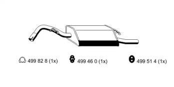 Ernst 342193 Schalldaempfer Ernst 342193 Schalldaempfer