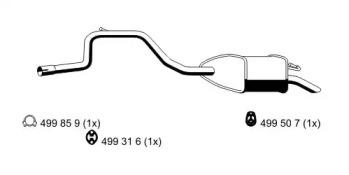 Ernst 343114 Schalldaempfer