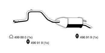 Ernst 344081 Schalldaempfer Ernst 344081 Schalldaempfer