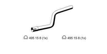 Ernst 344517 Exhaust pipe