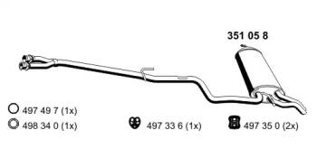 Ernst 351058 Schalldaempfer Ernst 351058 Schalldaempfer