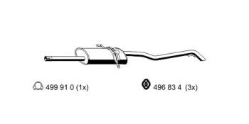 Ernst 351249 Schalldaempfer Ernst 351249 Schalldaempfer