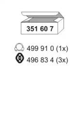 Ernst 351607 Комплект монтажний системи випуску