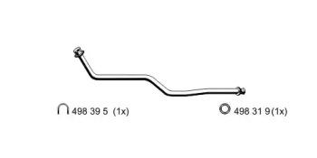 Ernst 353403 Випускна труба відпрацьованих газів Ernst 353403 Випускна труба відпрацьованих газів