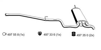 Ernst 362191 Schalldaempfer Ernst 362191 Schalldaempfer