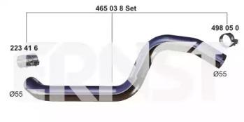 Ernst 465038 Випускна труба відпрацьованих газів