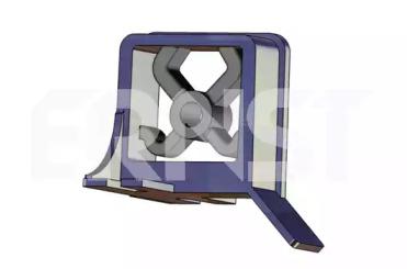 Ernst 492508 Exhaust pipe support Ernst 492508 Exhaust pipe support