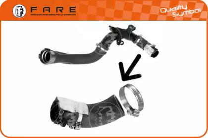 Fare 14972 Патрубок інтеркулера Fare 14972 Патрубок інтеркулера
