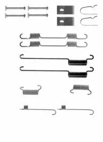NPS H351A02 Монтажний комплект гальмівних колодок NPS H351A02 Монтажний комплект гальмівних колодок