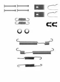NPS H351A03 Монтажний комплект гальмівних колодок NPS H351A03 Монтажний комплект гальмівних колодок