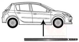 Van Wezel 4331424 Накладка бампера