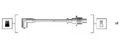 Magneti Marelli 941135160703 Zuendkabel