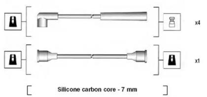 Magneti Marelli 941185010765 Zuendkabel Magneti Marelli 941185010765 Zuendkabel