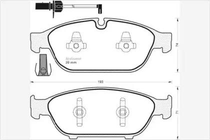 MGA 1033 Колодки гальмівні MGA 1033 Колодки гальмівні
