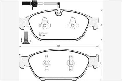 MGA 1053 Колодки тормозные MGA 1053 Колодки тормозные