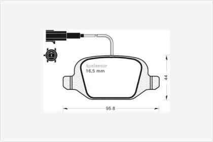 MGA 1092 Brake pads MGA 1092 Brake pads