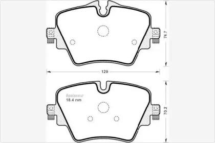 MGA 1193 Колодки тормозные MGA 1193 Колодки тормозные