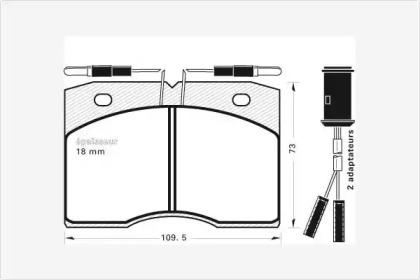 MGA 216 Колодки гальмівні MGA 216 Колодки гальмівні