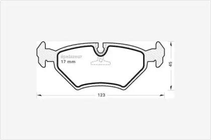 MGA 237 Колодки гальмівні MGA 237 Колодки гальмівні