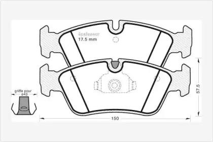 MGA 478 Колодки тормозные MGA 478 Колодки тормозные