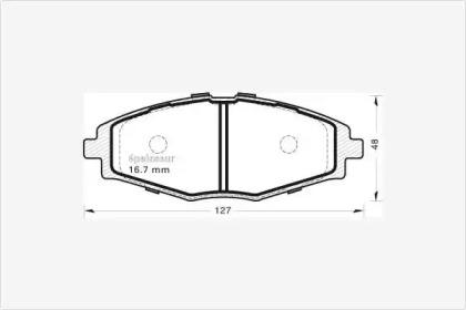 MGA 482 Колодки гальмівні MGA 482 Колодки гальмівні