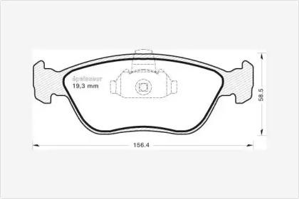 MGA 508 Brake pads MGA 508 Brake pads