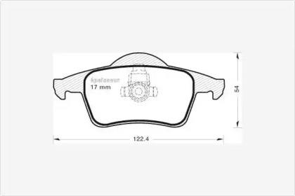 MGA 538 Колодки гальмівні MGA 538 Колодки гальмівні