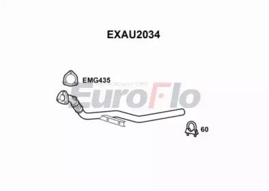 Euroflo EXAU2034 Exhaust pipe Euroflo EXAU2034 Exhaust pipe
