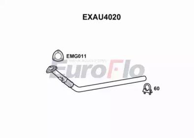 Euroflo EXAU4020 Exhaust pipe