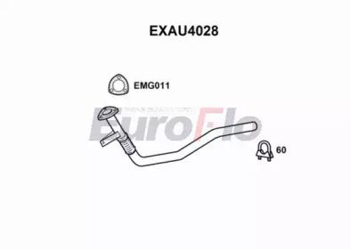 Euroflo EXAU4028 Exhaust pipe