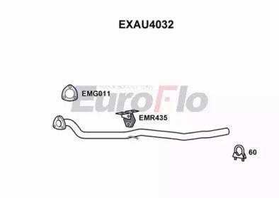 Euroflo EXAU4032 Exhaust pipe Euroflo EXAU4032 Exhaust pipe