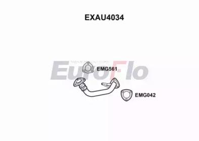 Euroflo EXAU4034 Exhaust pipe