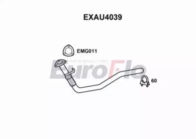 Euroflo EXAU4039 Exhaust pipe