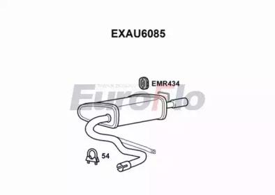 Euroflo EXAU6085 Schalldaempfer Euroflo EXAU6085 Schalldaempfer